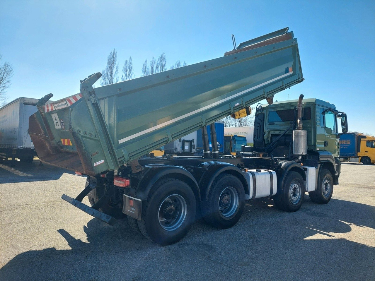 MAN TGS 35.460 BB Meiller Bordmatik 8x4 - Camión volquete: foto 4 MAN TGS 35.460 BB Meiller Bordmatik 8x4 - Camión volquete: foto 4