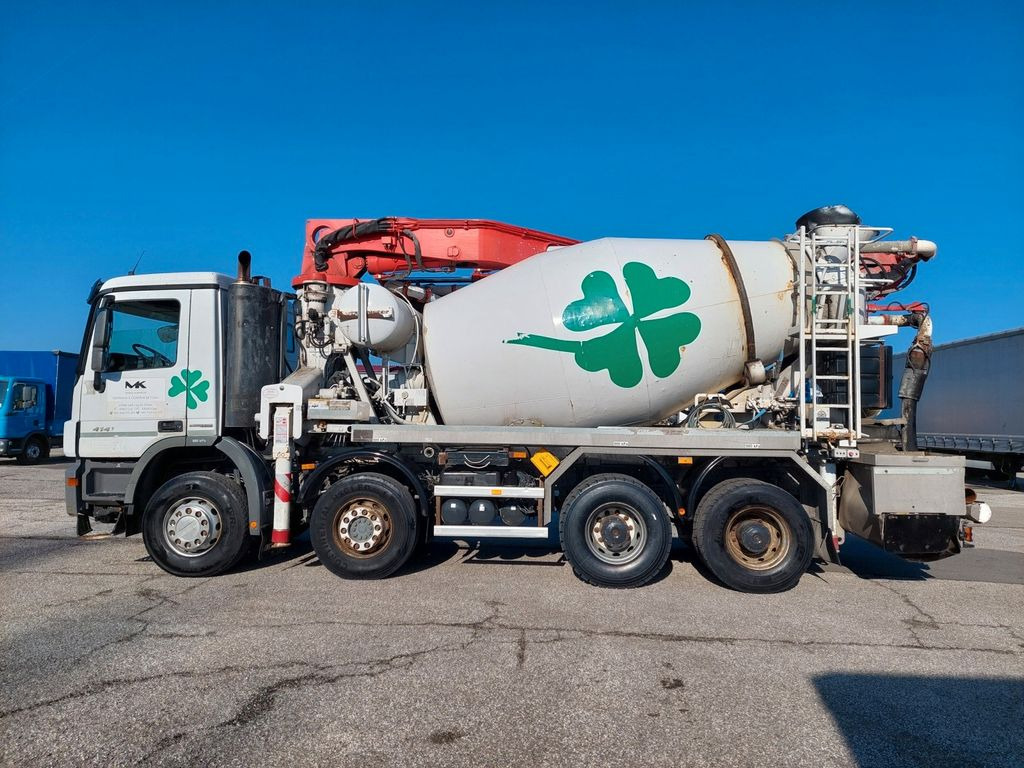 Mercedes-Benz Actros 4141 BB Putzmeister M24-3 Mercedes-Benz Actros 4141 BB Putzmeister M24-3 - Camión hormigonera con bomba: foto 5 Mercedes-Benz Actros 4141 BB Putzmeister M24-3 Mercedes-Benz Actros 4141 BB Putzmeister M24-3 - Camión hormigonera con bomba: foto 5