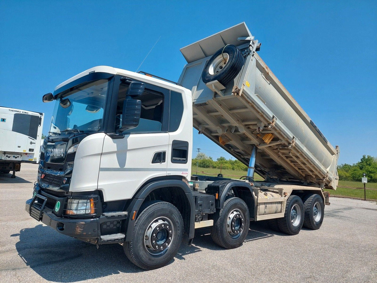 Scania G 450 B8X4HZ 8x4 Bordmatik - Camión volquete: foto 1 Scania G 450 B8X4HZ 8x4 Bordmatik - Camión volquete: foto 1