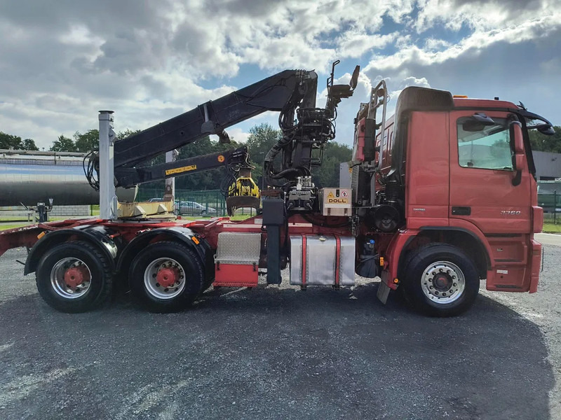 Mercedes-Benz Actros 3360 V8 CRANE HIAB 251S80 - 6X4 - V8 - Camión forestal, Camión grúa: foto 4 Mercedes-Benz Actros 3360 V8 CRANE HIAB 251S80 - 6X4 - V8 - Camión forestal, Camión grúa: foto 4