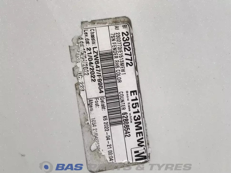 DAF XF G2 Zijfender DAF Sleeper High Cab L2H2 2302772 - Aerodinámica/ Spoiler para Camión: foto 3 DAF XF G2 Zijfender DAF Sleeper High Cab L2H2 2302772 - Aerodinámica/ Spoiler para Camión: foto 3