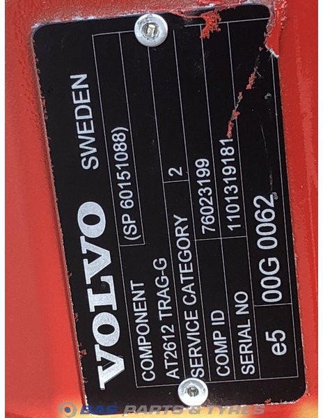 Volvo FM4 Volvo AT2612G I-Shift Versnellingsbak 20790787 - Caja de cambios para Camión: foto 5 Volvo FM4 Volvo AT2612G I-Shift Versnellingsbak 20790787 - Caja de cambios para Camión: foto 5