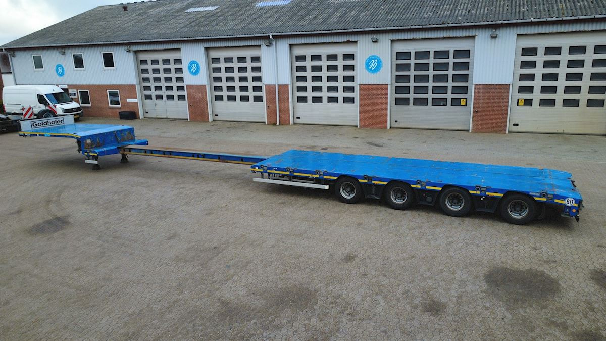 Goldhofer STN-L 4 A F2 - Semirremolque plataforma/ Caja abierta: foto 5 Goldhofer STN-L 4 A F2 - Semirremolque plataforma/ Caja abierta: foto 5