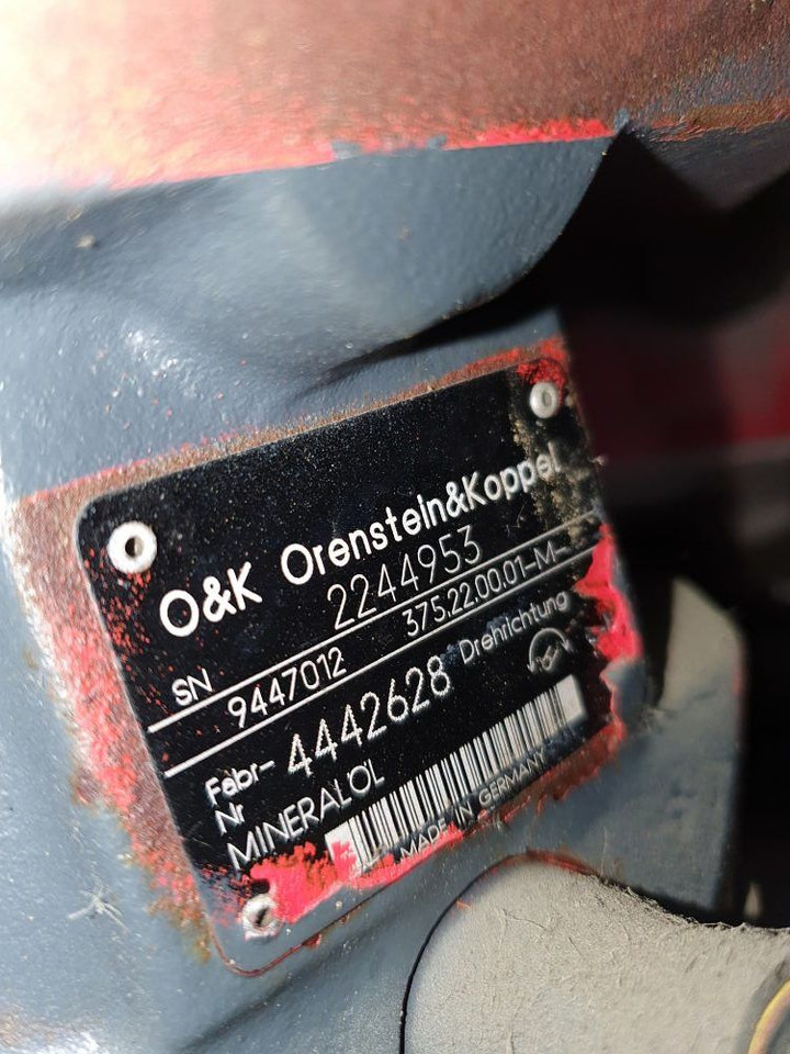 MOTOR DE TRASLACION PARA O&K RH16  - Motor hidráulico para Excavadora: foto 3 MOTOR DE TRASLACION PARA O&K RH16  - Motor hidráulico para Excavadora: foto 3