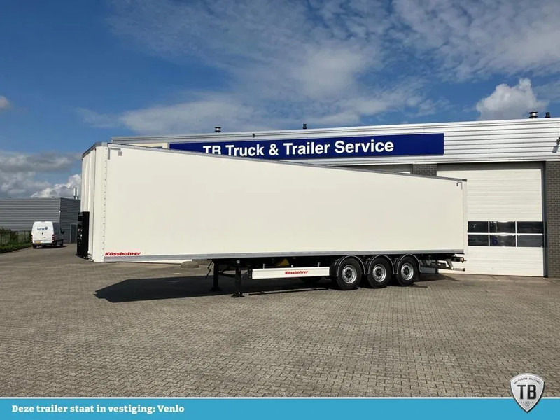 Kässbohrer SBT / 20 - 12 / 27 - Gesloten oplegger met 2x liftassen - Semirremolque caja cerrada: foto 1 Kässbohrer SBT / 20 - 12 / 27 - Gesloten oplegger met 2x liftassen - Semirremolque caja cerrada: foto 1