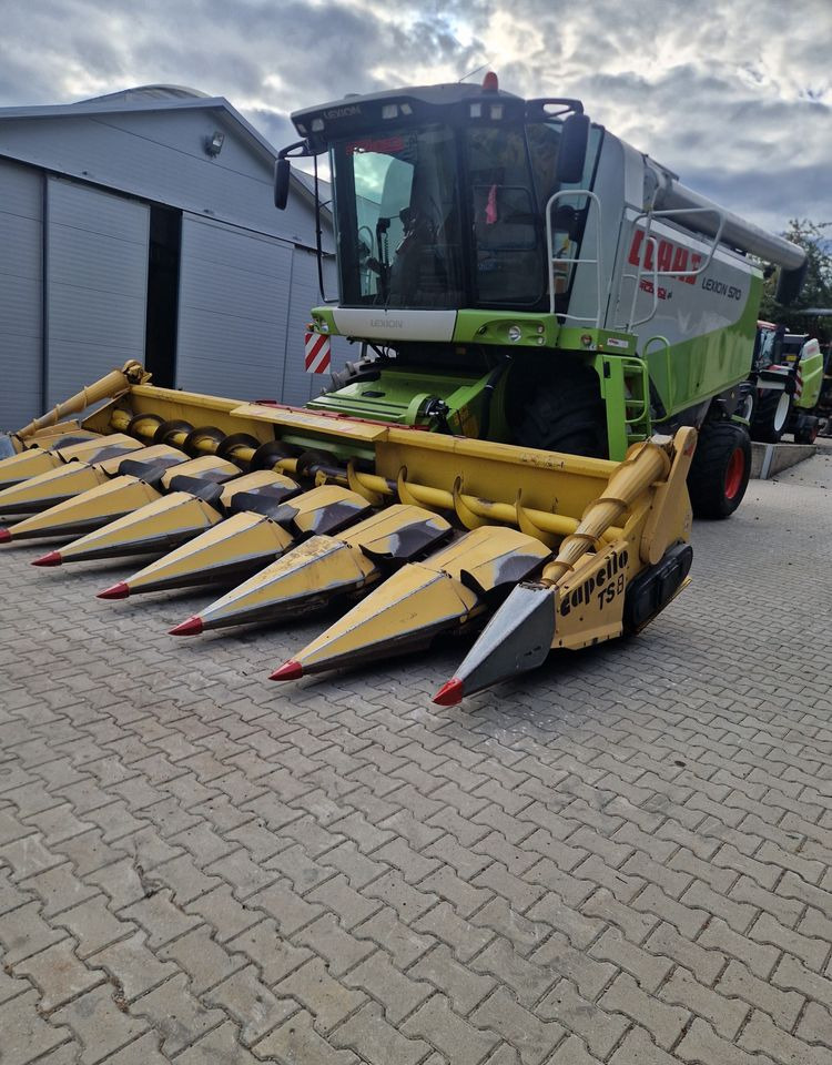 Cosechadora de granos Kombajn zbożawy Claas Lexon 570  Kombajn zbożowy CLAAS LEXION 570+ heder VARIO 7,5m: foto 10