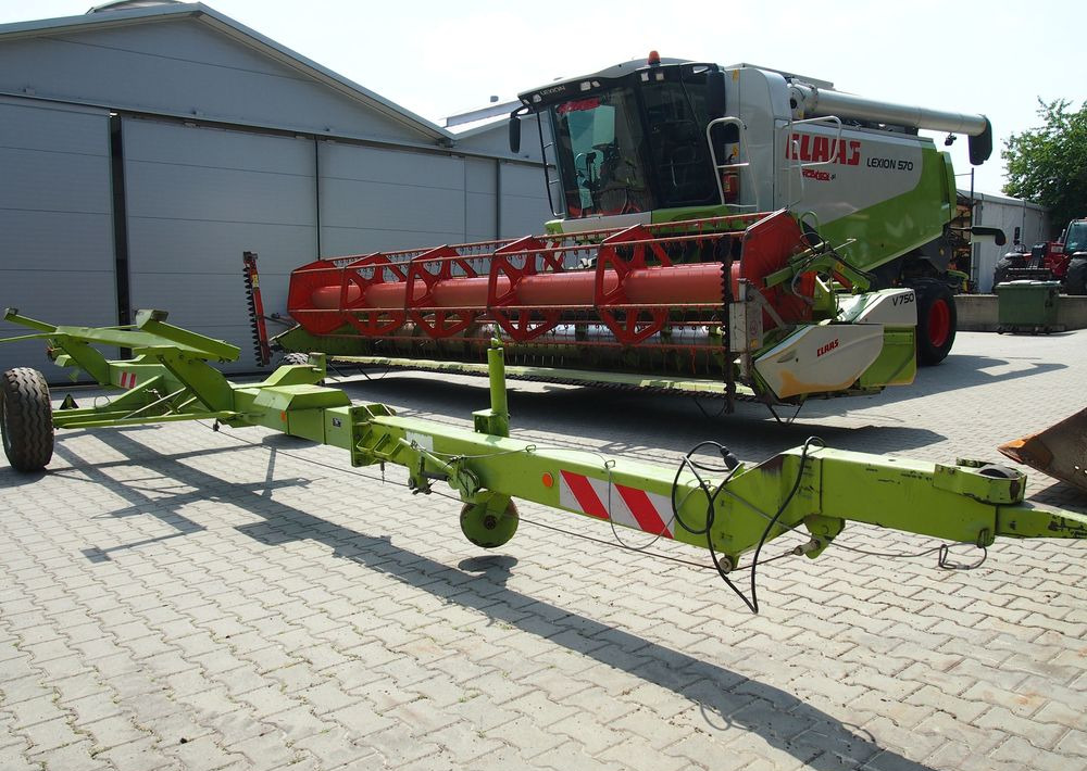 Cosechadora de granos Kombajn zbożawy Claas Lexon 570  Kombajn zbożowy CLAAS LEXION 570+ heder VARIO 7,5m: foto 12