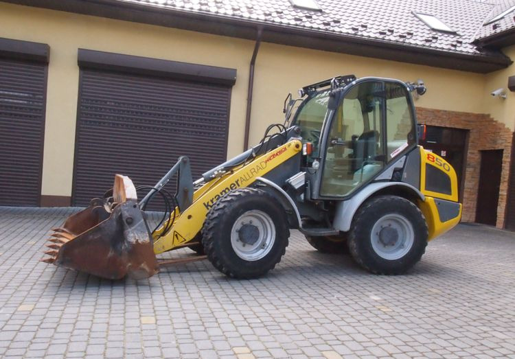 Ładowarka Wacker 346 2014 Ładowarka Kramer-Wacker 850 - Cargadora de ruedas: foto 2 Ładowarka Wacker 346 2014 Ładowarka Kramer-Wacker 850 - Cargadora de ruedas: foto 2