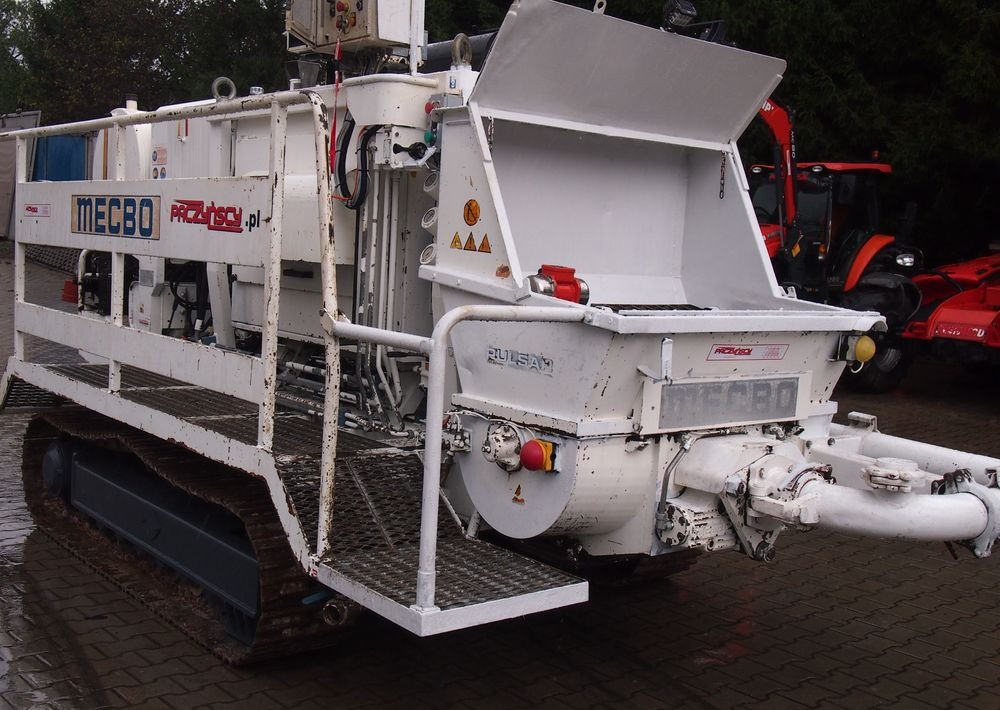 Bomba de hormigon estacionaria Pompa do betonu Mecbo Cartrack P4,65 APV 70bar 2009 Pompa do betonu MECBO P4,65 na gąsienicach: foto 6