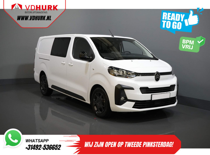 Citroën Jumpy 2.0 HDI 180 pk Aut. DC Dubbel Cabine BPM VRIJ! 2x Schuifdeur/ Virtual Cockpit/ Navi/ Carplay/ Camera/ PDC/ Cruise/ Trekhaak/ Air - Furgoneta pequeña, Furgoneta combi: foto 1 Citroën Jumpy 2.0 HDI 180 pk Aut. DC Dubbel Cabine BPM VRIJ! 2x Schuifdeur/ Virtual Cockpit/ Navi/ Carplay/ Camera/ PDC/ Cruise/ Trekhaak/ Air - Furgoneta pequeña, Furgoneta combi: foto 1