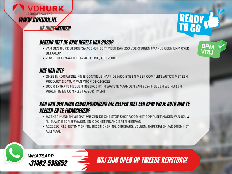 Furgoneta pequeña Citroën Jumpy 2.0 HDI 180 pk Aut. L3 BPM VRIJ! Virtual cockpit/ Carplay/ Camera/ PDC/ Cruise/ Airco: foto 8 Furgoneta pequeña Citroën Jumpy 2.0 HDI 180 pk Aut. L3 BPM VRIJ! Virtual cockpit/ Carplay/ Camera/ PDC/ Cruise/ Airco: foto 8