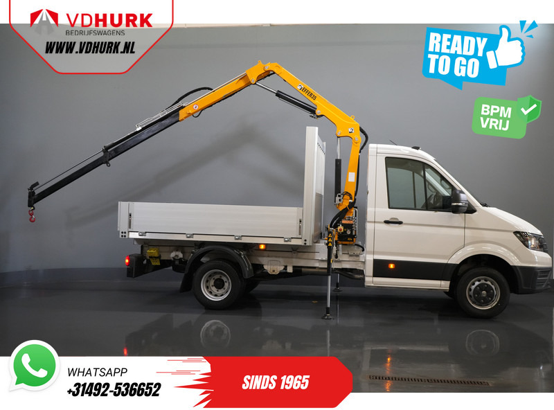 Volkswagen Crafter 50 165 pk Effer 352S Kraan/ Crane/ Kran/ Autokran/ PTO/ Open laadbak/ Dubbel Lucht - Furgoneta: foto 2 Volkswagen Crafter 50 165 pk Effer 352S Kraan/ Crane/ Kran/ Autokran/ PTO/ Open laadbak/ Dubbel Lucht - Furgoneta: foto 2