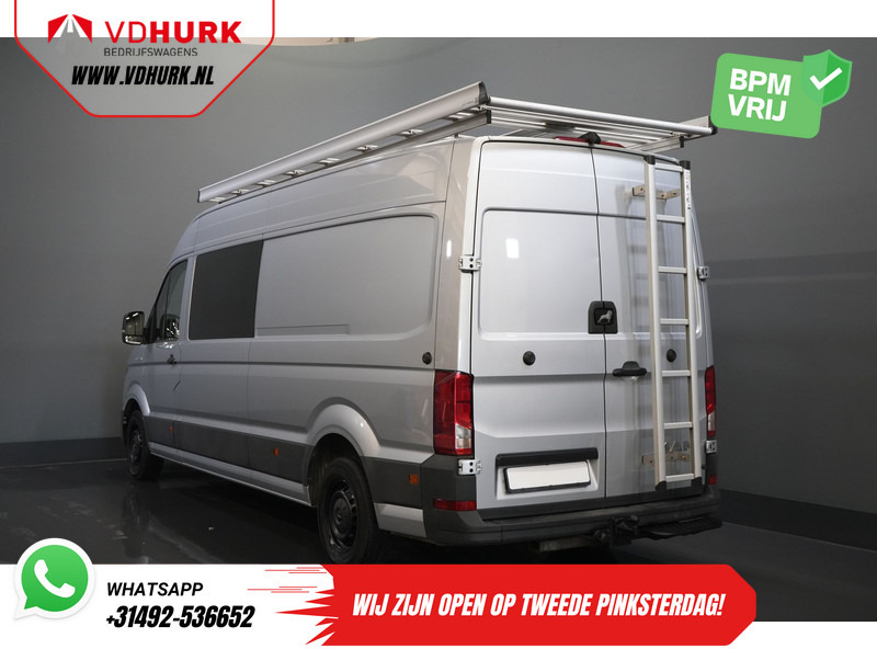 MAN TGE 3.180 180 pk DSG Aut. L4H3 DC Dubbel Cabine BPM VRIJ! 7 pers./ 270Gr. Deuren/ Carplay/ Imperiaal + Trap/ Gev.Stoel/ Cruise/ Came - Furgón, Furgoneta combi: foto 2 MAN TGE 3.180 180 pk DSG Aut. L4H3 DC Dubbel Cabine BPM VRIJ! 7 pers./ 270Gr. Deuren/ Carplay/ Imperiaal + Trap/ Gev.Stoel/ Cruise/ Came - Furgón, Furgoneta combi: foto 2