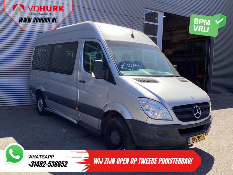 Mercedes-Benz Sprinter 313 2.2 CDI Aut. L2H2 €10.648,- Incl. BTW BPM VRIJ! EXPORT ONLY Rolstoelvervoer/ Combi/ 9 Persoons/ Kombi/ 9P/ Airco/ Rolstoelli - Minibús, Furgoneta de pasajeros: foto 1 Mercedes-Benz Sprinter 313 2.2 CDI Aut. L2H2 €10.648,- Incl. BTW BPM VRIJ! EXPORT ONLY Rolstoelvervoer/ Combi/ 9 Persoons/ Kombi/ 9P/ Airco/ Rolstoelli - Minibús, Furgoneta de pasajeros: foto 1