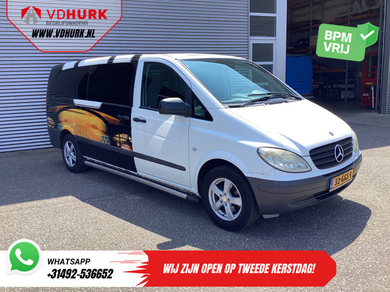 Mercedes-Benz Vito 109 CDI L3 EXPORT ONLY (€7.744,- Incl. BTW/BPM Vrij!) 9 Persoons/ Kombi/ Combi/ 9P/ Sidebars/ Camera/ Trekhaak/ Airco - Minibús, Furgoneta de pasajeros: foto 1 Mercedes-Benz Vito 109 CDI L3 EXPORT ONLY (€7.744,- Incl. BTW/BPM Vrij!) 9 Persoons/ Kombi/ Combi/ 9P/ Sidebars/ Camera/ Trekhaak/ Airco - Minibús, Furgoneta de pasajeros: foto 1