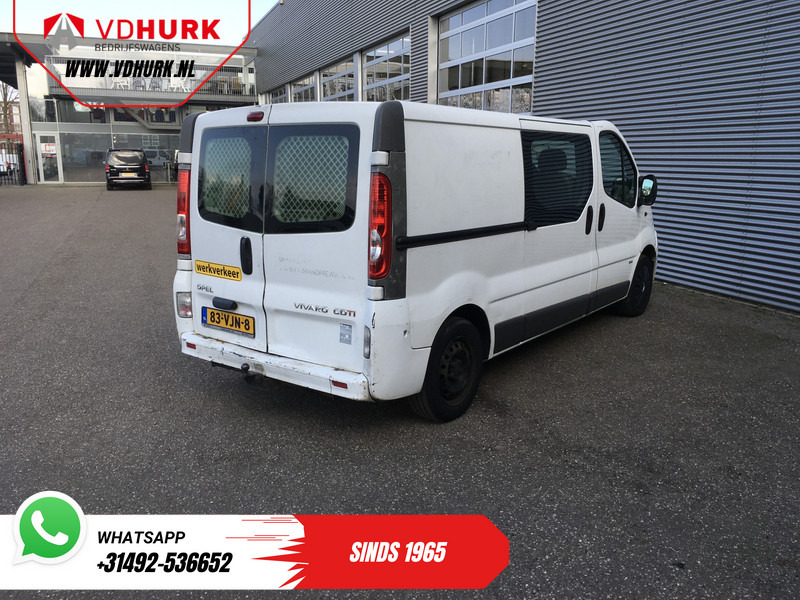 Leasing de Opel Vivaro 2.0 CDTI 115pk L2 DC Dubbel Cabine EXPORT ONLY APK 01-2026/ 6 Pers./ Airco/ Trekhaak Opel Vivaro 2.0 CDTI 115pk L2 DC Dubbel Cabine EXPORT ONLY APK 01-2026/ 6 Pers./ Airco/ Trekhaak: foto 8