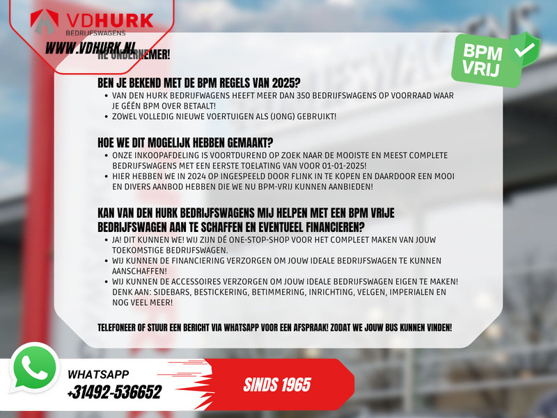 Furgón Peugeot Expert (Fiat Scudo) 2.0 MJ 145 pk L3 BPM VRIJ! Adapt.Cruise/ Climate/ Keyless/ Carplay/ Camera/ PDC: foto 8