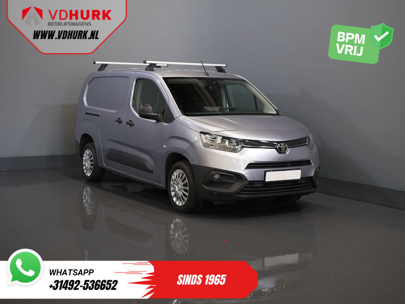 Toyota PROACE CITY 1.2 Turbo 130 pk Benzine Aut. BPM VRIJ! 3Pers./ Carplay/ Camera/ Cruise/ PDC/ Trekhaak - Furgón: foto 1 Toyota PROACE CITY 1.2 Turbo 130 pk Benzine Aut. BPM VRIJ! 3Pers./ Carplay/ Camera/ Cruise/ PDC/ Trekhaak - Furgón: foto 1