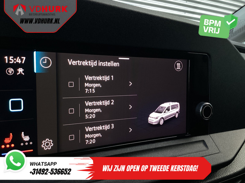 Furgón Volkswagen Caddy Cargo Maxi 2.0 TDI 125 pk DSG Aut. Adapt.Cruise/ LED/ Carplay/ Standkachel/ Stoelverw./ PDC: foto 14 Furgón Volkswagen Caddy Cargo Maxi 2.0 TDI 125 pk DSG Aut. Adapt.Cruise/ LED/ Carplay/ Standkachel/ Stoelverw./ PDC: foto 14
