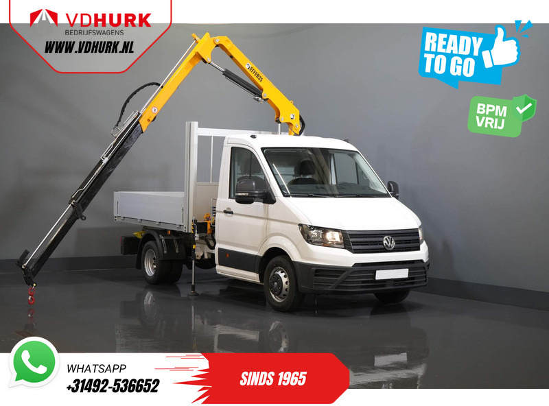 Volkswagen Crafter 50 165 pk Effer 352S Kraan/ Crane/ Kran/ Autokran/ PTO/ Open laadbak/ Dubbel Lucht - Furgoneta caja abierta: foto 1 Volkswagen Crafter 50 165 pk Effer 352S Kraan/ Crane/ Kran/ Autokran/ PTO/ Open laadbak/ Dubbel Lucht - Furgoneta caja abierta: foto 1