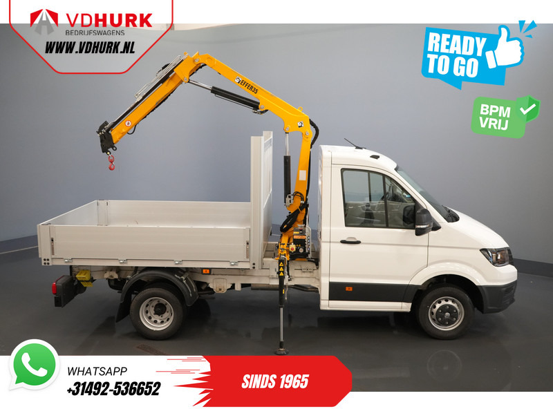 Volkswagen Crafter 50 165 pk Effer 352S Kraan/ Crane/ Kran/ Autokran/ PTO/ Open laadbak/ Dubbel Lucht - Furgoneta caja abierta: foto 4 Volkswagen Crafter 50 165 pk Effer 352S Kraan/ Crane/ Kran/ Autokran/ PTO/ Open laadbak/ Dubbel Lucht - Furgoneta caja abierta: foto 4