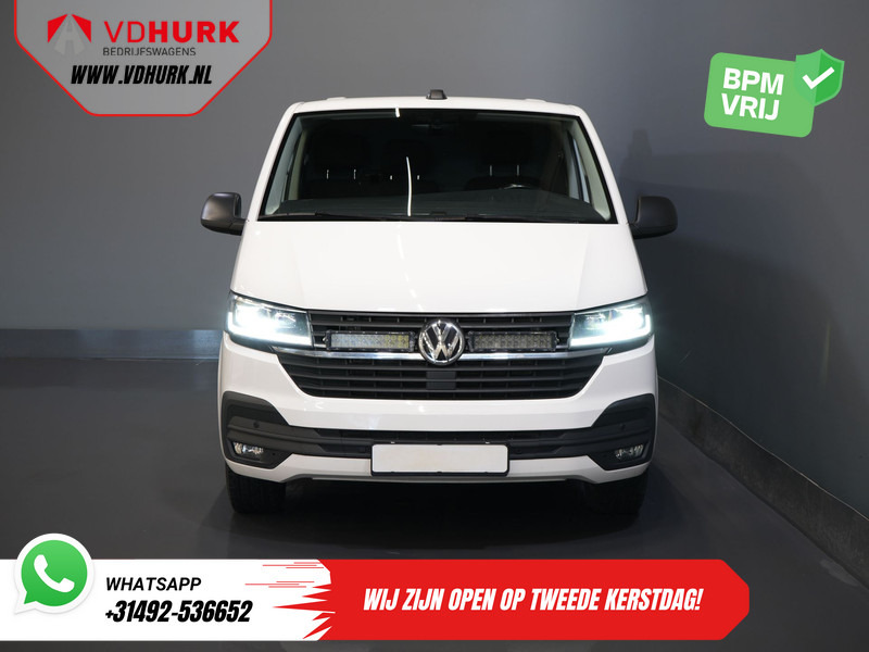 Furgoneta pequeña Volkswagen Transporter 2.0 TDI 150 pk DSG Aut. L2 BPM VRIJ! Adapt.Cruise/ LED/ 2x Schuifdeur/ Carplay/ Stoelverw./ Airco/ Navi/ PDC/ 17"LMV/ Trekhaak: foto 7