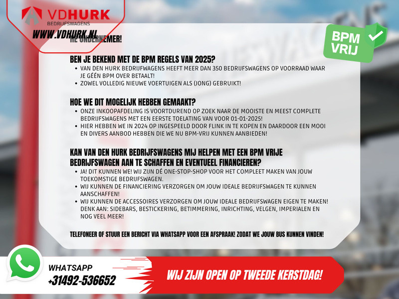 Furgoneta pequeña Volkswagen Transporter 2.0 TDI 150 pk DSG Aut. L2 BPM VRIJ! Adapt.Cruise/ LED/ 2x Schuifdeur/ Carplay/ Stoelverw./ Airco/ Navi/ PDC/ 17"LMV/ Trekhaak: foto 8