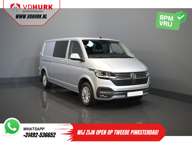 Volkswagen Transporter T6.1 2.0 TDI 150 pk DSG Aut. L2 DC Dubbel Cabine Highline BPM VRIJ! Adapt.Cruise/ LED/ 2xSchuifdeur/ Standkachel/ Carplay/ Stoel - Furgoneta pequeña, Furgoneta combi: foto 1 Volkswagen Transporter T6.1 2.0 TDI 150 pk DSG Aut. L2 DC Dubbel Cabine Highline BPM VRIJ! Adapt.Cruise/ LED/ 2xSchuifdeur/ Standkachel/ Carplay/ Stoel - Furgoneta pequeña, Furgoneta combi: foto 1
