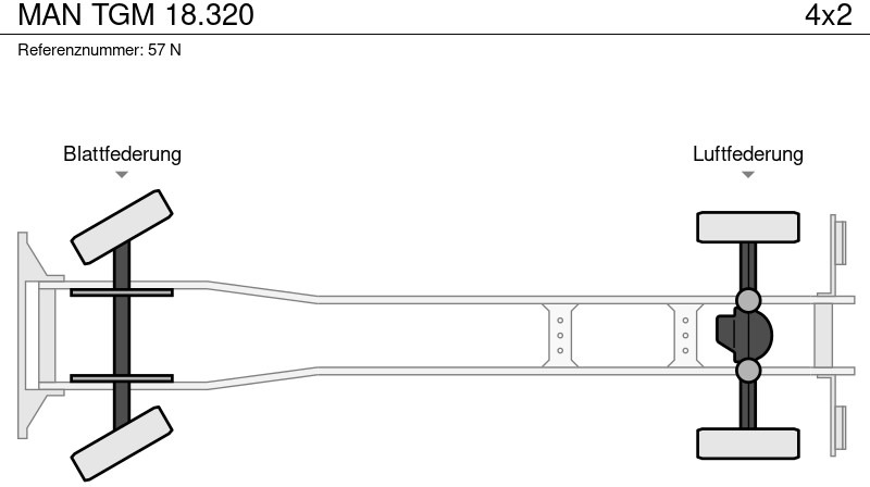 Camión multibasculante MAN TGM 18.320: foto 18