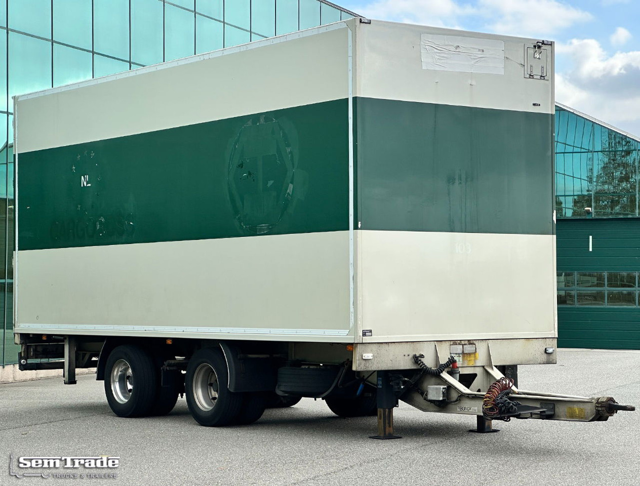 Remolque frigorífico Burg VAN Beurden Isolated BOX TRS Cooling Hydrarolls 710x25x285 CM Inside NL-Trailer: foto 7