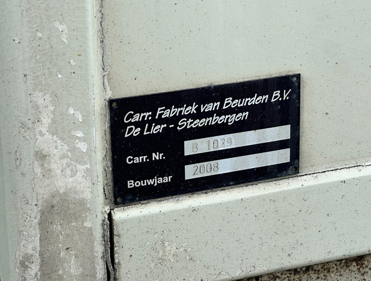 Remolque frigorífico Burg VAN Beurden Isolated BOX TRS Cooling Hydrarolls 710x25x285 CM Inside NL-Trailer: foto 20