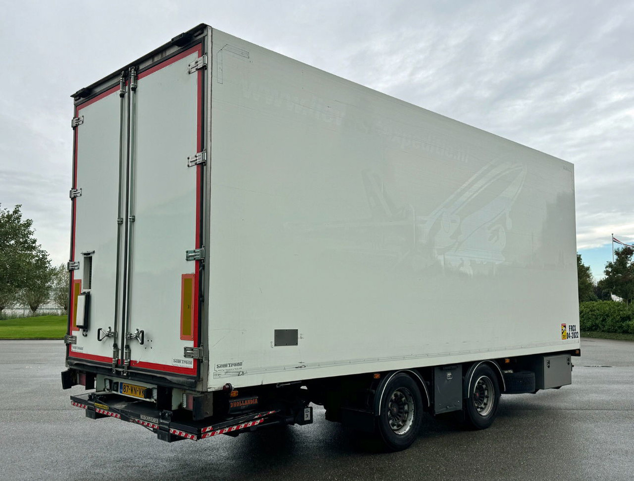 DRACO MZS 218 Wipkar 750 x 250 x 290 CM Inside Tail Lift 2021 TRS Iceland TOP Condition NL Trailertrailer - Remolque frigorífico: foto 5 DRACO MZS 218 Wipkar 750 x 250 x 290 CM Inside Tail Lift 2021 TRS Iceland TOP Condition NL Trailertrailer - Remolque frigorífico: foto 5