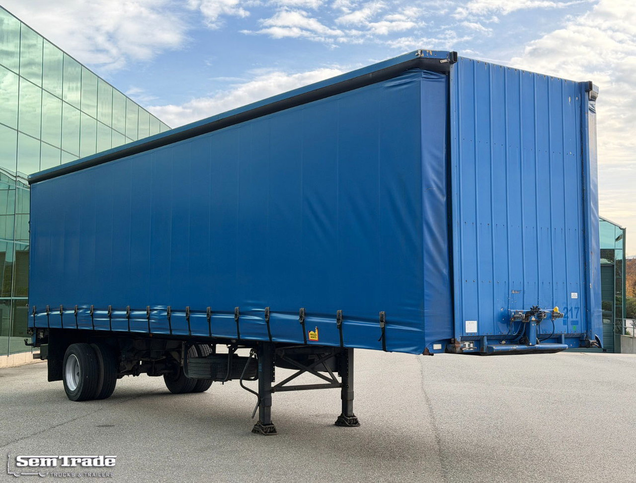 Semirremolque lona Floor FL0-12-102 City Trailer Tail Lift Good Condition Holland-Trailer: foto 6 Semirremolque lona Floor FL0-12-102 City Trailer Tail Lift Good Condition Holland-Trailer: foto 6