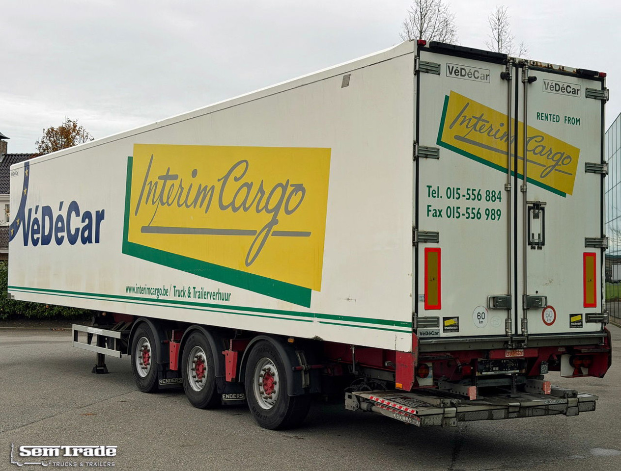 Renders VÉDÉCAR Carrier Maxima 1300 2X Steering Axle Tail Lift Belgium-Trailer - Semirremolque frigorífico: foto 3 Renders VÉDÉCAR Carrier Maxima 1300 2X Steering Axle Tail Lift Belgium-Trailer - Semirremolque frigorífico: foto 3