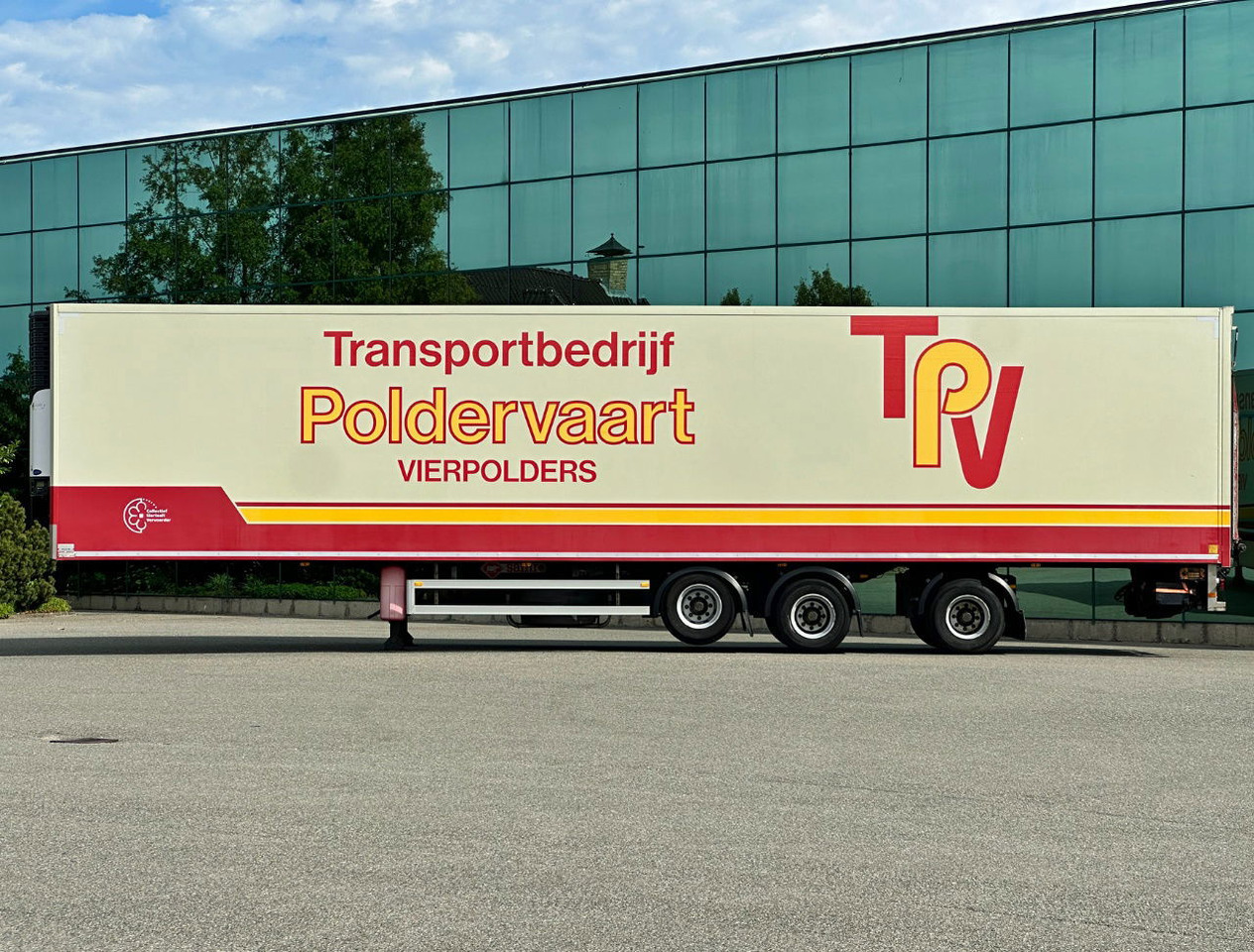 Samro 3-AS Stuuras 3 Tons Achtersluitklep - Semirremolque frigorífico: foto 2 Samro 3-AS Stuuras 3 Tons Achtersluitklep - Semirremolque frigorífico: foto 2