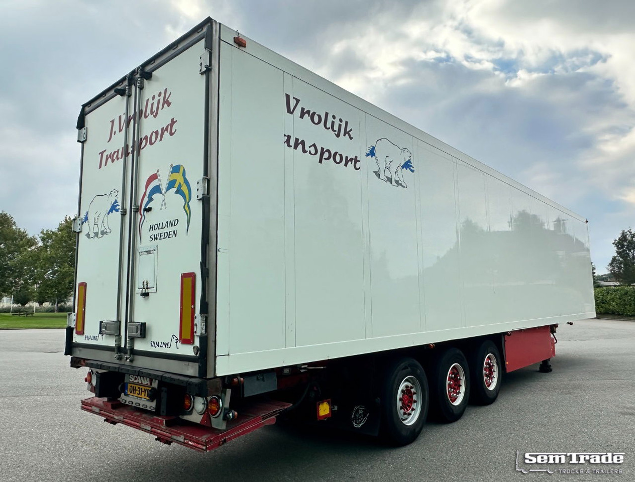 Schmitz Cargobull SKO 24 Carrier Maxima 1300 Flower Wide 2X Lift Axle - Semirremolque frigorífico: foto 5 Schmitz Cargobull SKO 24 Carrier Maxima 1300 Flower Wide 2X Lift Axle - Semirremolque frigorífico: foto 5