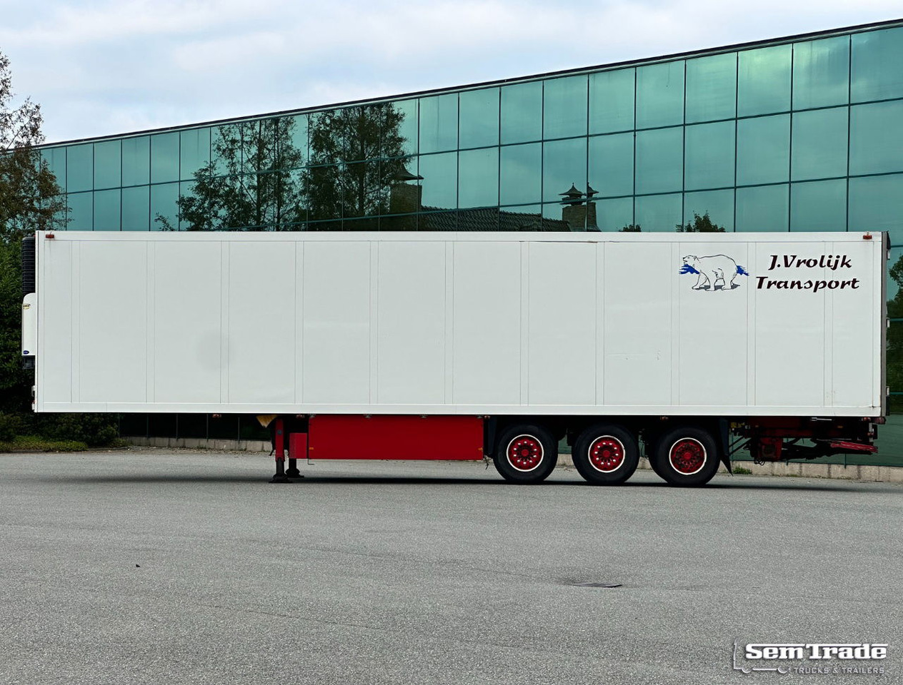 Schmitz Cargobull SKO 24 Carrier Maxima 1300 Flower Wide 2X Lift Axle - Semirremolque frigorífico: foto 2 Schmitz Cargobull SKO 24 Carrier Maxima 1300 Flower Wide 2X Lift Axle - Semirremolque frigorífico: foto 2