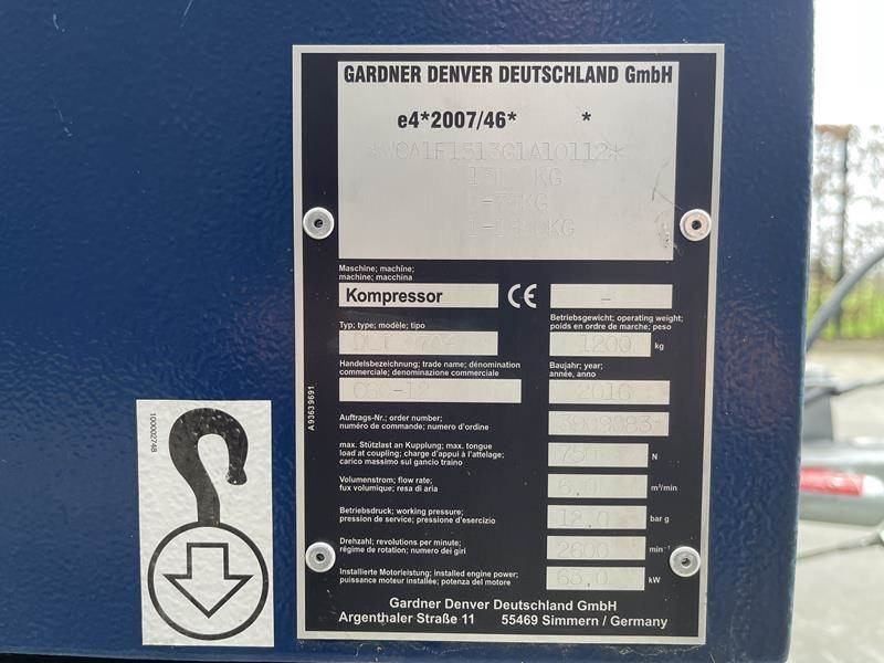 Compair C 60 - 12 - Compresor de aire: foto 4 Compair C 60 - 12 - Compresor de aire: foto 4