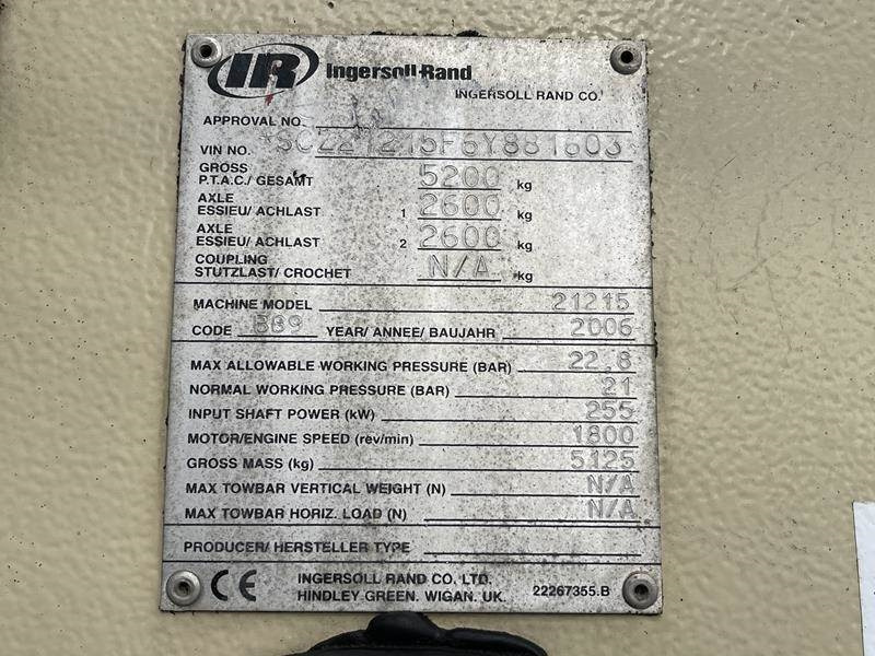 Compresor de aire Ingersoll Rand 21 / 215 - N: foto 9