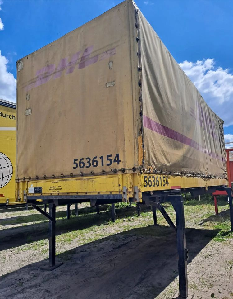 Kögel Zabudowa 7,45m 18 palet burtoplandeka - Toldo carrocería: foto 3 Kögel Zabudowa 7,45m 18 palet burtoplandeka - Toldo carrocería: foto 3