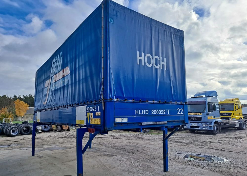 Toldo carrocería Krone Zabudowa BDF 7,45 18 palet Faktura VAT: foto 7