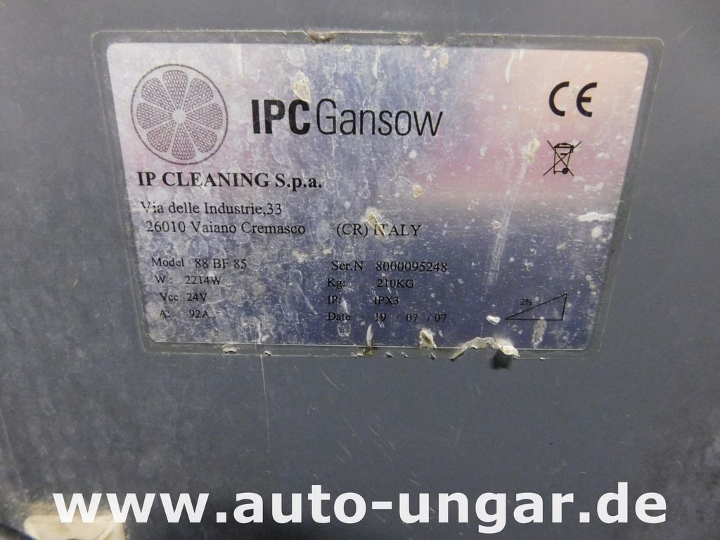 Gansow 88 mit eigenem Antrieb 24V inkl. Ladegerät - Fregadora: foto 5 Gansow 88 mit eigenem Antrieb 24V inkl. Ladegerät - Fregadora: foto 5