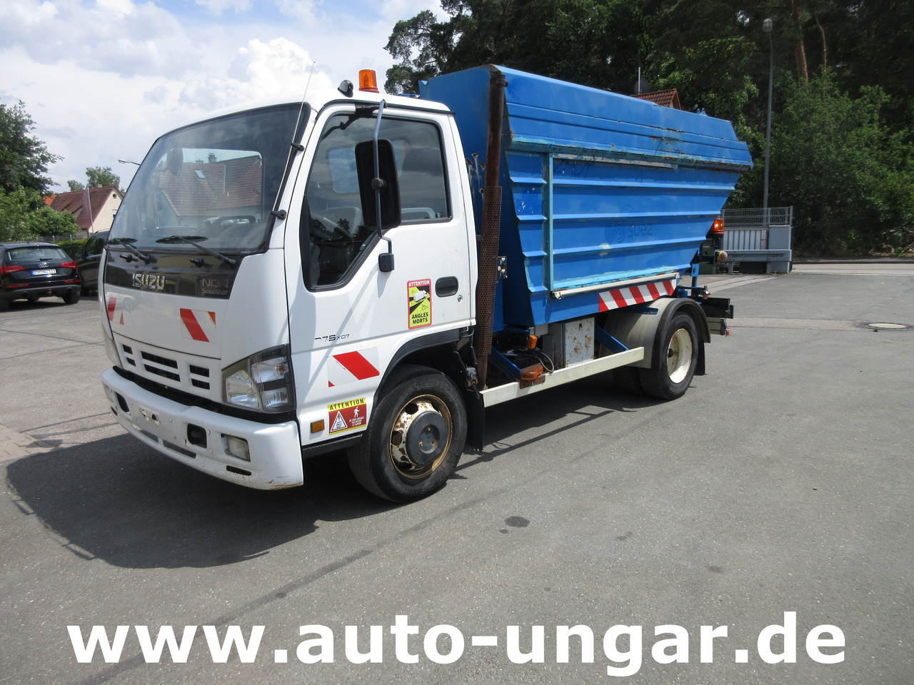 ISUZU NQR Smoother Q75 Y07 Müllwagen 8m³ TECNO 7.500kg Kipper Presse Lifter - Camión de basura: foto 3 ISUZU NQR Smoother Q75 Y07 Müllwagen 8m³ TECNO 7.500kg Kipper Presse Lifter - Camión de basura: foto 3