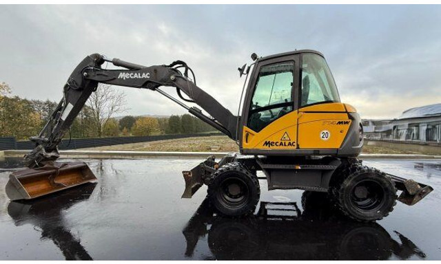 Mecalac 714 MW - Excavadora de ruedas: foto 1 Mecalac 714 MW - Excavadora de ruedas: foto 1