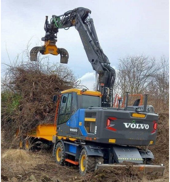 Volvo EW 160 E +(EST) Humus - Excavadora de ruedas: foto 4 Volvo EW 160 E +(EST) Humus - Excavadora de ruedas: foto 4