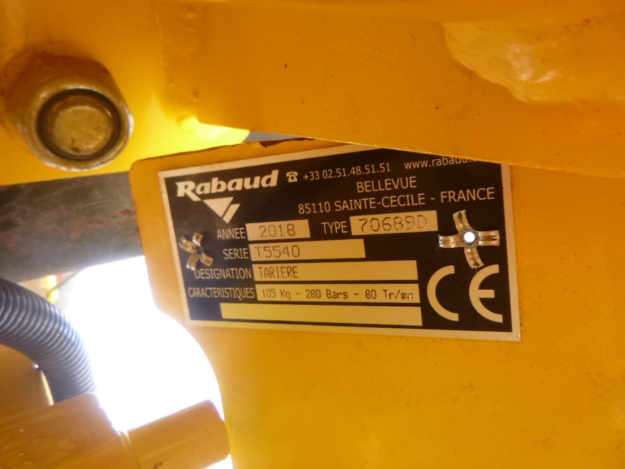 Taladro para tierra para Taladro para tierra RABAUD TRH610: foto 11 Taladro para tierra para Taladro para tierra RABAUD TRH610: foto 11