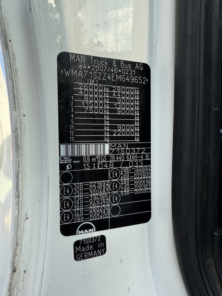 MAN TGS 28.440 6X4H-4 Atlas 290 bis 24 Meter - Camión grúa, Camión caja abierta: foto 5 MAN TGS 28.440 6X4H-4 Atlas 290 bis 24 Meter - Camión grúa, Camión caja abierta: foto 5