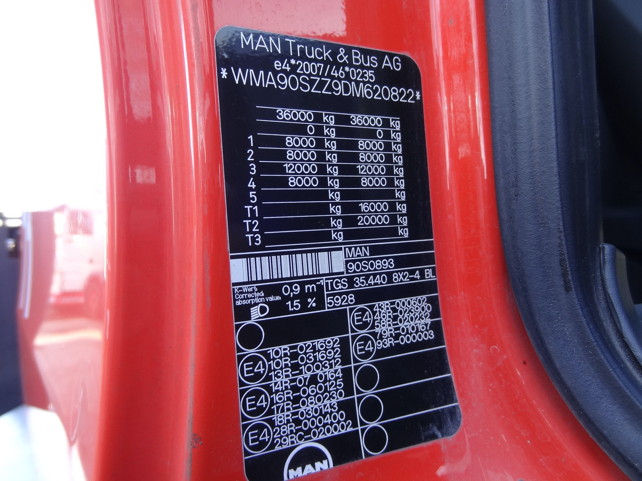 Camión multibasculante MAN TGS 35.440 8X2 Haken/ Silosteller M-Tec: foto 6 Camión multibasculante MAN TGS 35.440 8X2 Haken/ Silosteller M-Tec: foto 6