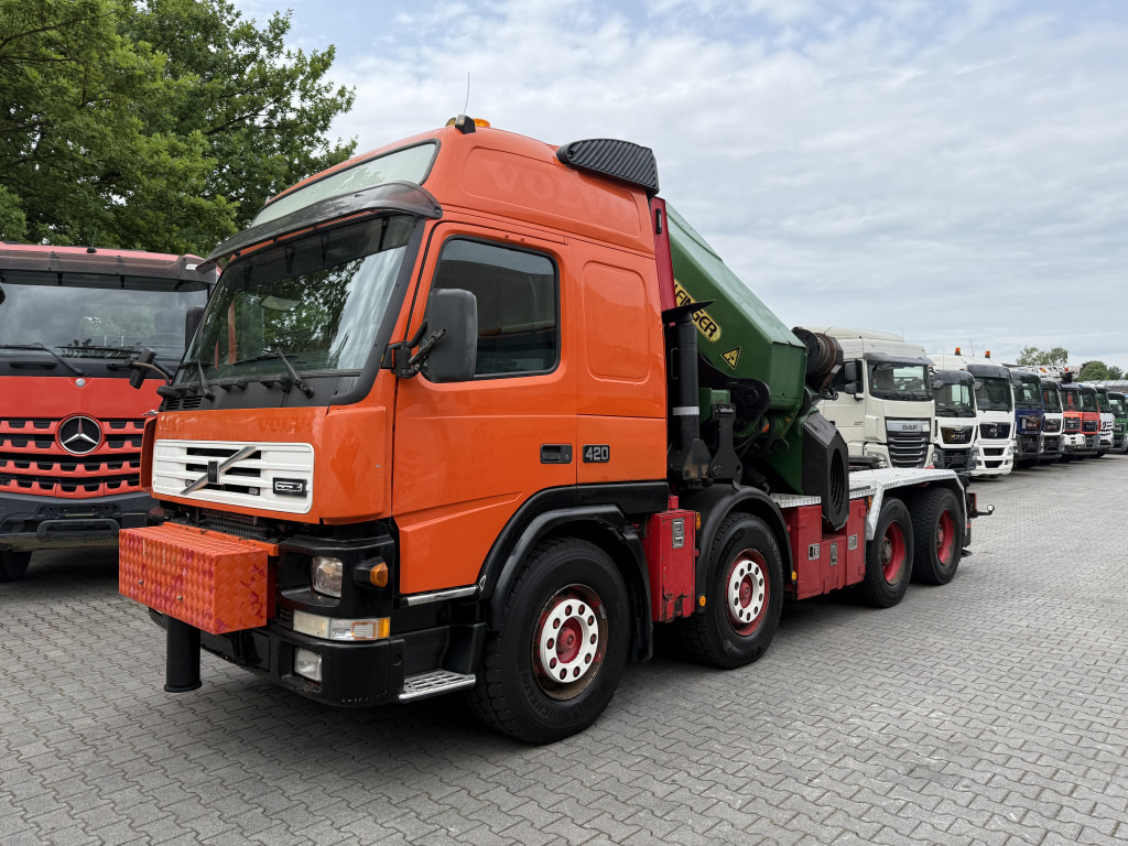 Camión grúa Volvo FM12 420 8X4 Kran Palfinger PK90002 31 Meter: foto 10