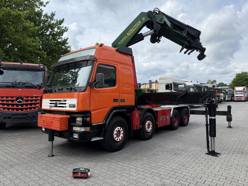 Camión grúa Volvo FM12 420 8X4 Kran Palfinger PK90002 31 Meter: foto 9